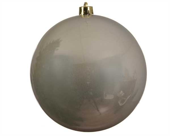 PALLINA NATALE PLASTICA DIA20CM PEARL