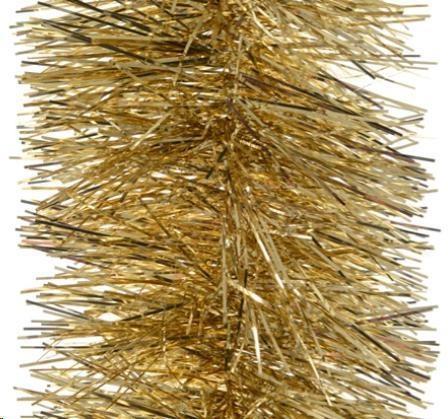 GHIRLANDA TINSEL NATALE PVC CM Ø20 H270 LIGHT GOLD