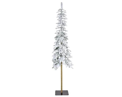 ALBERO NATALE ALPINE FIR INNEVATO BASE PIATTA CM Ø50 H210