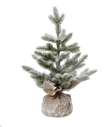 ALBERO NATALE MINI INNEVATO INDOOR CM Ø28 H40