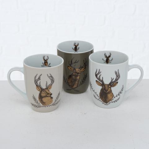 MUG RUDOLF PORCELLANA 330 ML H 10 CM