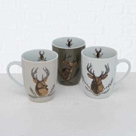 MUG RUDOLF PORCELLANA 330 ML H 10 CM