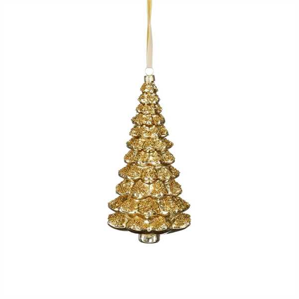 DECORO ALBERO VETRO ORO D.CM.9XH.18