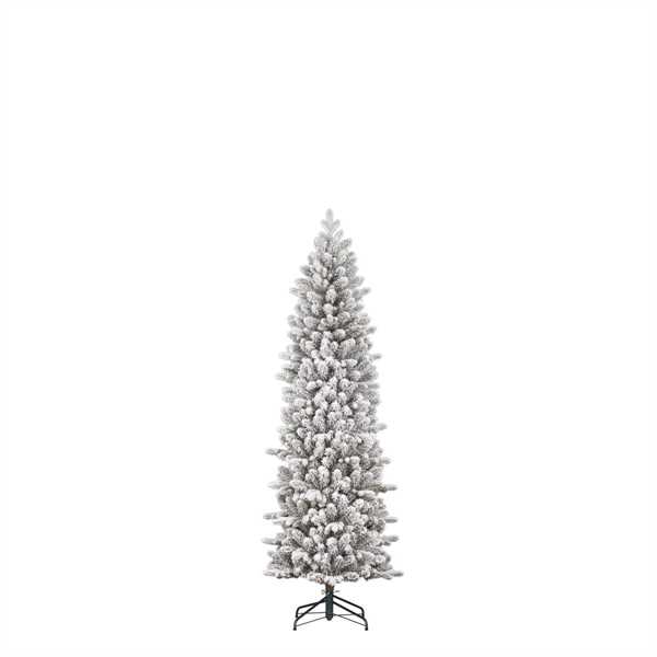 ALBERO NATALE HARMA PILAR GHIACCIATO CM.D58X155H 537 RAMI