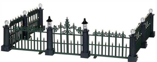 CLASSIC VICTORIAN FENCE, SET OF 7