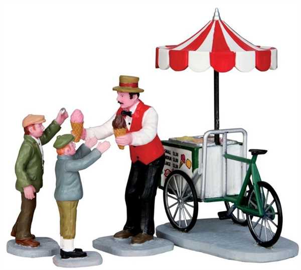 GELATO CART, SET OF 4