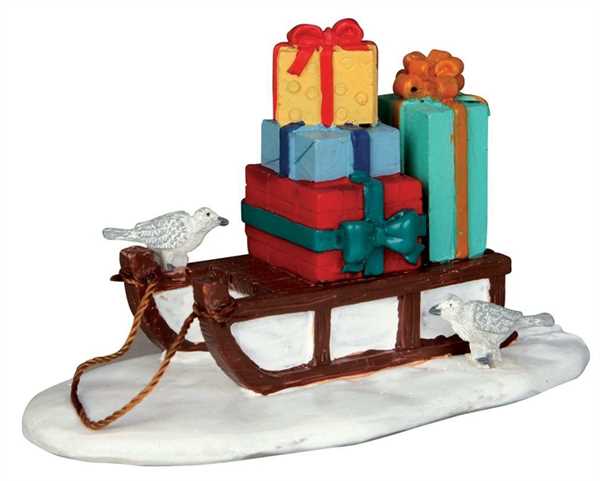 SLED WITH PRESENTS