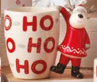 MUG HO-HO-HO RENNA ROSSA DOLOMITE