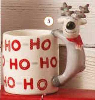 MUG HO-HO-HO RENNA GRIGIA DOLOMITE