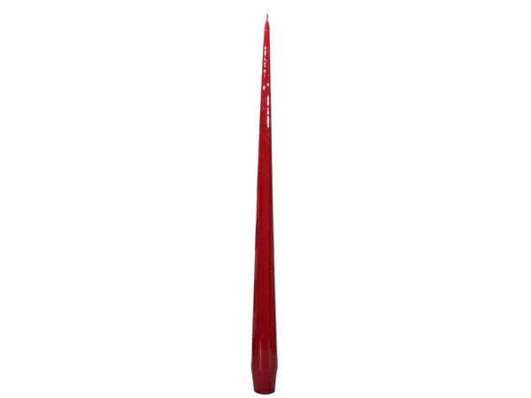 CONF.4 CANDELE STELO 35CM ROSSO BORDEAUX