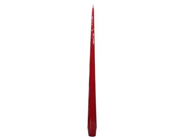 CONF.4 CANDELE STELO 50CM ROSSO BORDEAUX