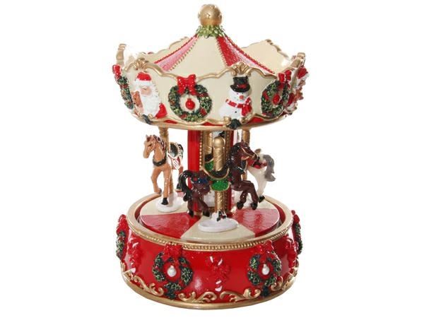 CARILLON CAROUSEL 18CM MULTICOLOR