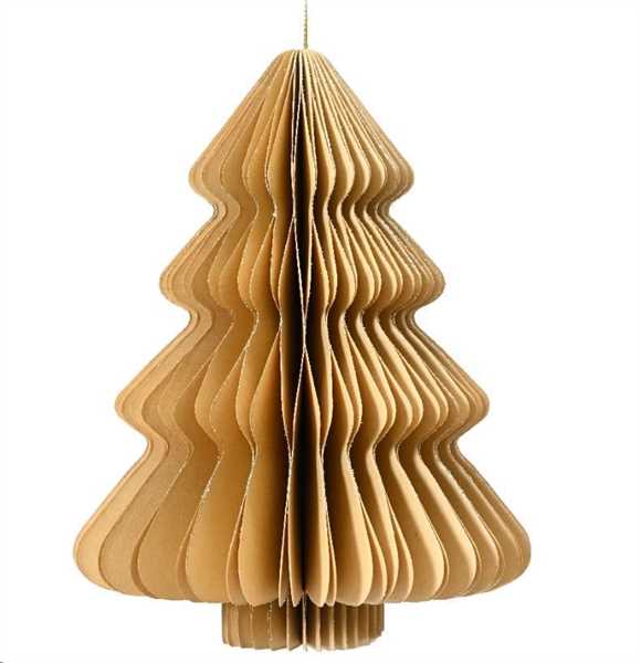 ALBERO IN CARTA BEIGE CON MAGNETE CM.D15X20H