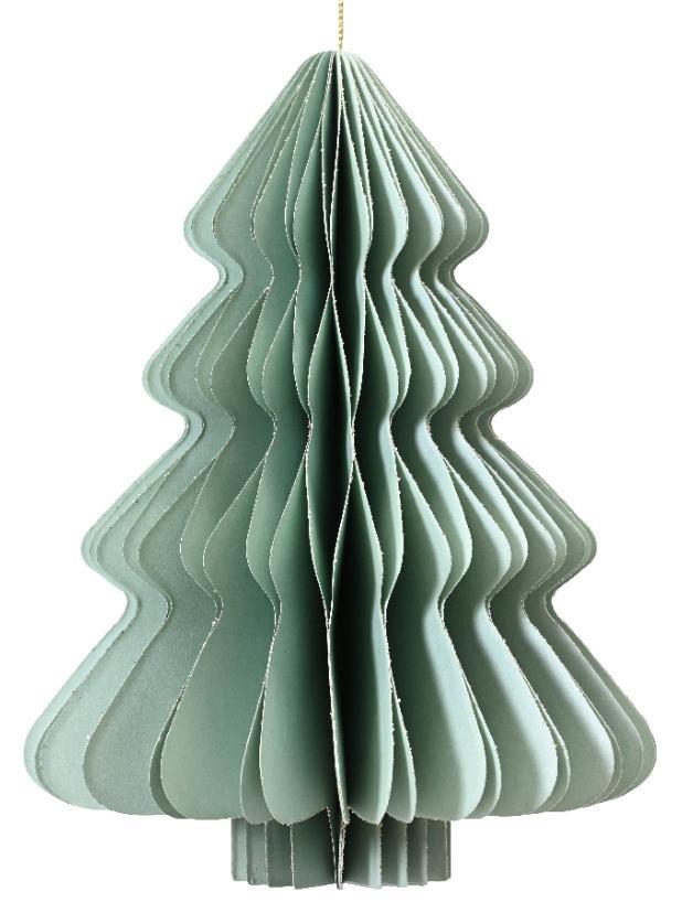 ALBERO IN CARTA TIFFANY CON MAGNETE CM.D15X20H