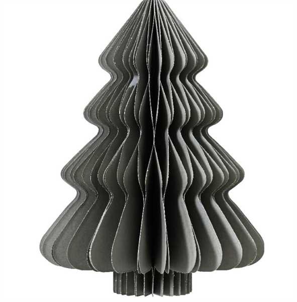 ALBERO IN CARTA GRIGIO CON MAGNETE CM.D30X40H