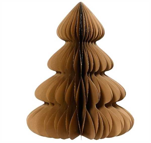 ALBERO IN CARTA MARRONE CON MAGNETE CM.D48X60H