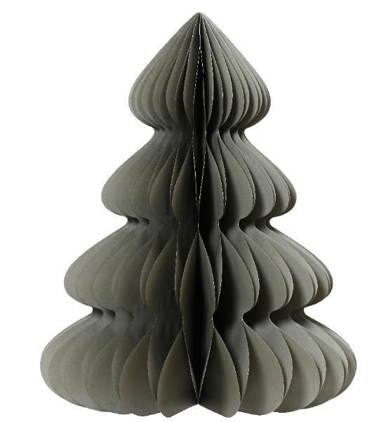 ALBERO IN CARTA GRIGIO CON MAGNETE CM.D48X60H