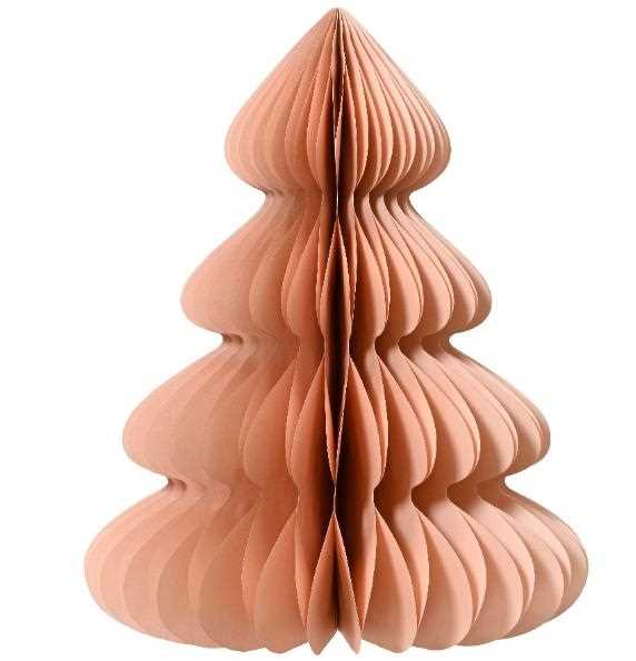 ALBERO IN CARTA ROSA CHIARO CON MAGNETE CM.D48X60H