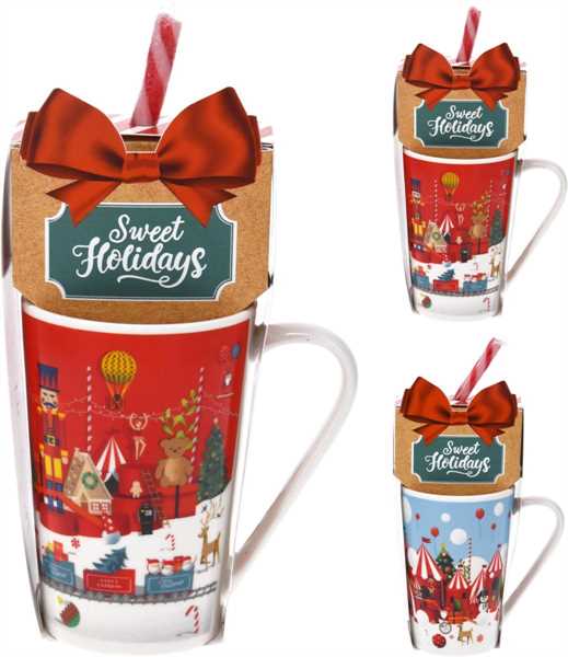 GIFT SET SWEET HOLIDAY CON MUG E CANDY CANE