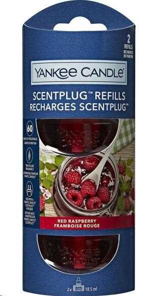 YANKEE CANDLE RICARICA DIFFUSORE ELETTRICO RED RASPBERRY