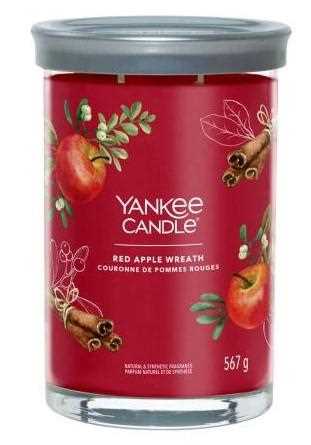 SIGNATURE LARGE TUMBLER RED APPLE WREATH