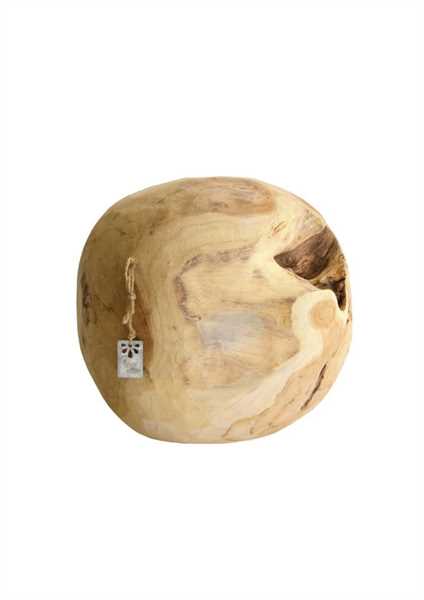 SFERA IN TEAK CM.D25X25H NATURALE