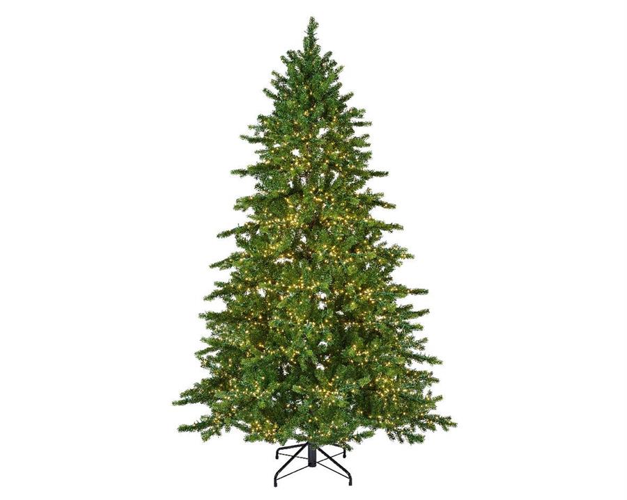 ALBERO NATALE GALLOWAY SPRUCE 5400LED L.CALDA CM Ø150 H240