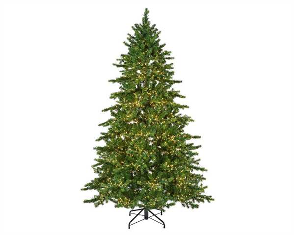 ALBERO NATALE GALLOWAY SPRUCE 5400LED L.CALDA CM Ø150 H240