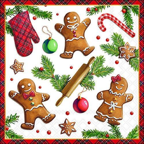 CONF.20 TOVAGLIOLI CM.33X33 GINGERBREAD COOKIES