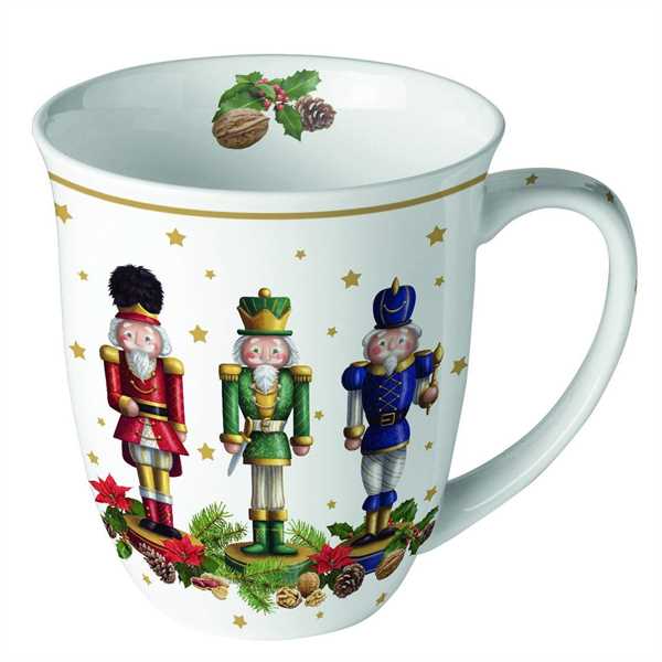 TAZZA MUG 0,4L. BEARDED NUTCRACKER