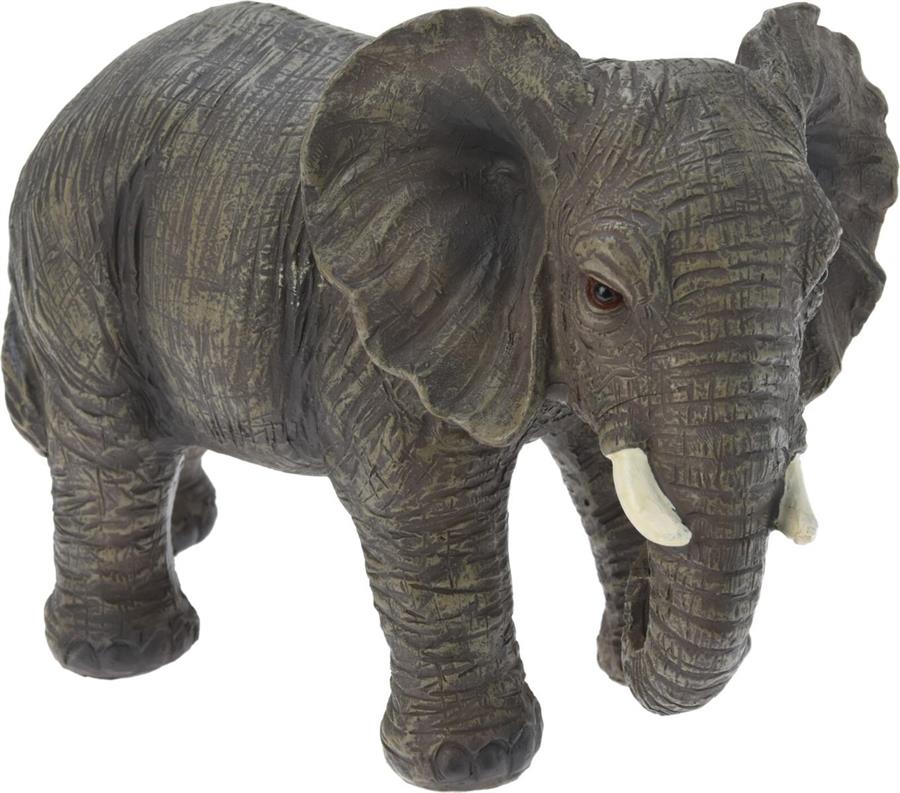 ELEFANTE RESINA 15CM 2ASS