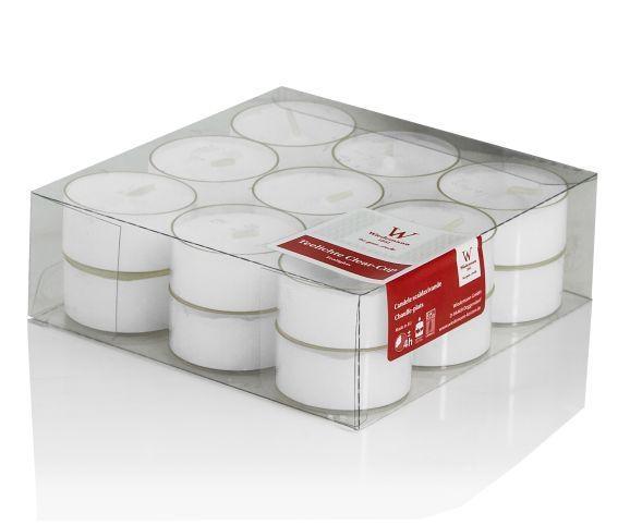 CONF.18 TEALIGHTS IN PC CUP 4 ORE CM.3,8X1,8 BIANCO