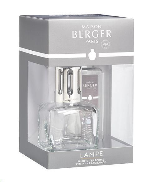 LAMPE BERGER COFANETTO GLACON TRASPARENT CON 250ML NEUTRE