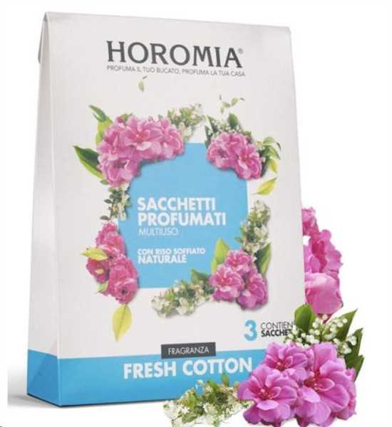 SACCHETTI PROFUMATI 3PZ. FRESH COTTON