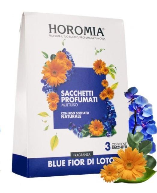 SACCHETTI PROFUMATI 3PZ. BLUE FIOR DI LOTO