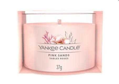 YANKEE CANDLE VOTIVE PINK SANDS