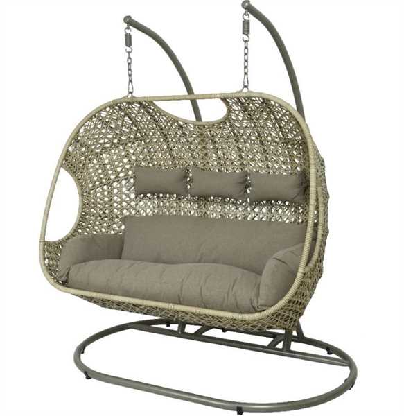 EGG CHAIR PALERMO WICKER OUTDOOR SAND/COLOUR(S) LUN.120CM X