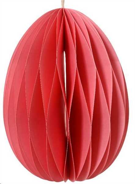 EGG PAPER FSC 100% PINK DIA17CM X ALT.22CM