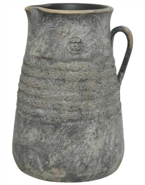 JUG TERRACOTTA GREY DIA20CM X ALT.27CM