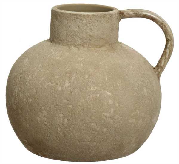 JUG TERRACOTTA ROUND ASSORTED DIA28CM X ALT.24CM