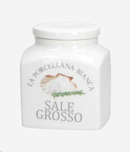 BARATTOLO PORCELLANA SALE GROSSO 1,1L GIFT BOX