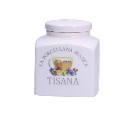 BARATTOLO PORCELLANA DECO TISANA 0,5L GIFT BOX